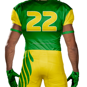 Uniforme de football américain personnalisé respirant pour hommes et femmes, impression par sublimation personnalisée, nom de l'équipe, numéro, logo, antibactérien - Product Image 5