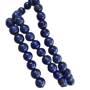 Perles <span class=keywords><strong>de</strong></span> pierres précieuses naturelles <span class=keywords><strong>Lapis</strong></span> A, pierres rondes, <span class=keywords><strong>bleu</strong></span>, livraison gratuite - Product Image 6