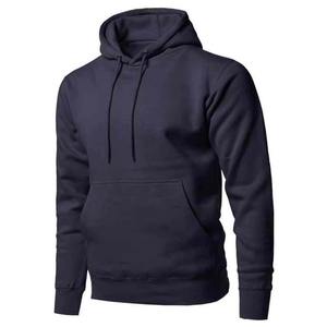 Sweat à capuche surdimensionné personnalisé pour homme, coupe courte et carrée, style streetwear, doublure polaire épaisse, imprimé - Product Image 2