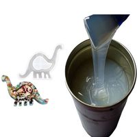Caoutchouc de silicone liquide transparent RTV 2 à haute résistance, vulcanisé au platine, pour la fabrication de moules à bijoux