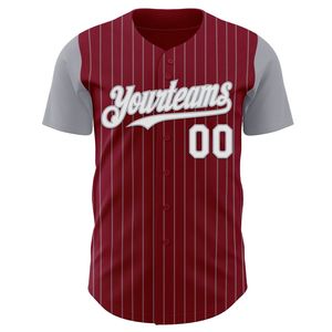 Uniforme de Béisbol Personalizado al por Mayor con Logotipo Frontal, 100% Poliéster Transpirable, Unisex, para Todas las Temporadas, Camisetas Estampadas de Manga Corta - Product Image 4