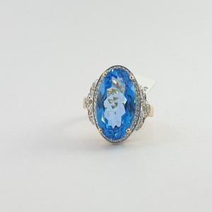 Elegante Anillo de Oro de 14K para Mujer, Joyería Moderna de Oro Amarillo, Anillo de Moda para Bodas y Fiestas, Proveedor Mayorista - Product Image 4
