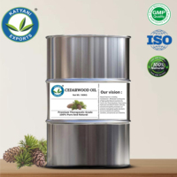 Aceite Esencial de Cedro, Aceite de Cedrus Deodara Destilado al Vapor Naturalmente - Para Mezclas de Aromaterapia y Grado Industrial - Madhya Pradesh