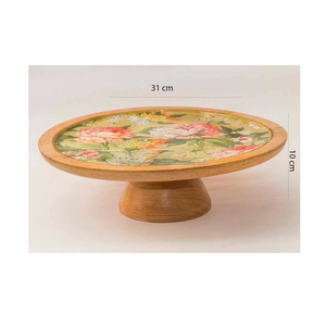 Base para Pastel de Madera ARTISAN CRAFT, Diseño Redondo Ecológico para Exhibición de Pasteles de Bodas y Eventos, Tamaño y Logotipo Personalizables, Herramientas para Pasteles - Product Image 4