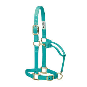 Licol en corde doux au toucher pour chevaux à peau sensible - Matériaux nylon et cuir, design léger, usage quotidien - Product Image 2