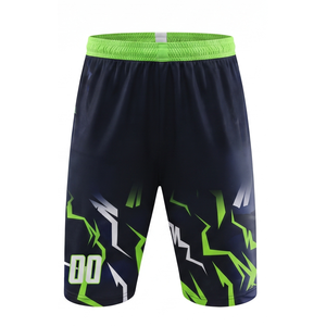 Vente en gros de kits d'uniformes de football américain 7 sur 7, logo personnalisé, nom de l'équipe, numéro, maillot respirant à séchage rapide, ensemble de shorts pour enfants et adultes - Product Image 5