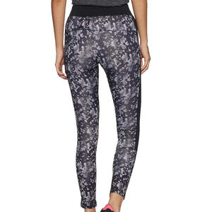 Women's High Waist Full Length Digital <b>Printed</b> <b>Leggings</b> Stretch Breathable Quick Dry Sporty Knitted Spandex Polyester Invisible - Product Image 2