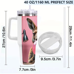 40oz <b>Large</b> Capacity Stainless Steel Tumbler For Community Fundraising Events - Product Image 4