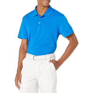 Camisas Polo Casuales Lisas de Alta Calidad al por Mayor para Hombre, Camisa Polo de Secado Rápido con Logotipo Personalizado para Hombre - Product Image 3