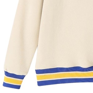 Sweat-shirt en chenille Sigma Gamma Rho pour femme, bleu neutre, avec poche, col rond, pull décontracté à manches longues - Product Image 6