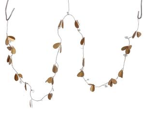 พวงดอกไม้ประดิษฐ์หลากสีแบบแขวนทำจากโลหะชุบสังกะสี สำหรับตกแต่งประตูภายนอกบ้านในเทศกาลคริสต์มาสและงานปาร์ตี้ - Product Image 1