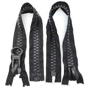 Factory Custom Color Plastic <b>Zipper</b> #3 Closed-end Resin <b>Zipper</b> Customized Size Open-end Resin <b>Zipper</b> for Jacket - Product Image 3