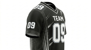 Vente en gros de maillots de football américain personnalisés en taille plus, manches courtes / Nouveautés, hommes, femmes, logo brodé - Product Image 4