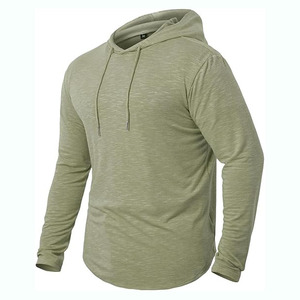 Sudadera con Capucha para Hombre, Manga Larga, Estampada, UPF 50, Anti-UV, Impermeable, Spandex/Poliéster 180g, Ropa de Pesca - Product Image 4