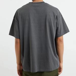 T-shirts personnalisés avec logo, coupe ample pour homme, coton biologique pour femme, coton uni, manches courtes, mode vintage, luxe, haute qualité - Product Image 4