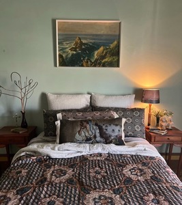 Parure de lit 4 pièces de luxe légère et de haute qualité en lin Euro Flex 100 %, motifs personnalisés, certifiée biologique - Product Image 5
