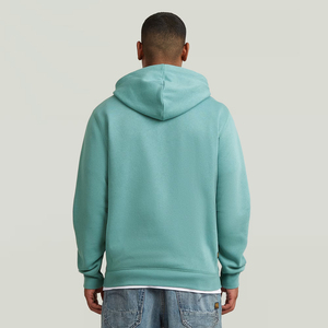 High Quality Custom Zipper Hoodie Double Layer Drop Shoulder Heavyweight Oversized Cotton <b>Zip</b>-up Hoodies for Winter - Product Image 4