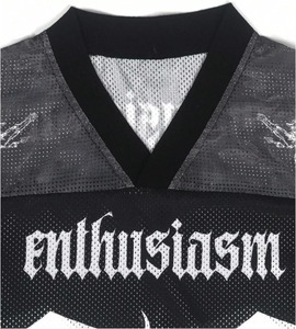 Enthusiasm Women's V Neck <b>Mesh</b> <b>Crop</b> <b>Top</b> Short Sleeve Number 88 Streetwear Loose Fit Breathable Sporty Style All Seasons - Product Image 5