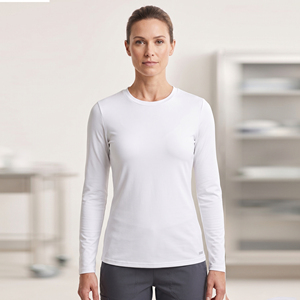 Camiseta interior médica para mujer con logo personalizado, camiseta de enfermera, camiseta interior para hospital, camisetas médicas para mujer - Product Image 1