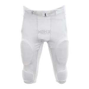 Pantalon d'entraînement de football personnalisé en sublimation marron, 7 protections intégrées, protection haute performance, design personnalisé, pantalon de sport - Product Image 5