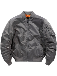Custom Bomber <b>Jacket</b> <b>Men</b> Blank Zip Up <b>Flight</b> Coat Casual Streetwear Plain Black Varsity <b>Jacket</b> - Product Image 5