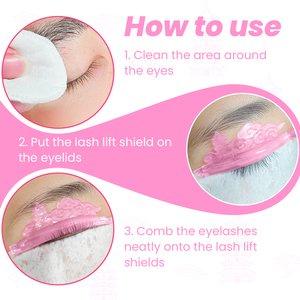 Libeauty – Tiges de rehaussement de cils en 4 tailles, coussinets coréens pour rehaussement de cils en forme de pagode, réutilisables, souples, pour salon et usage domestique DIY - Product Image 6