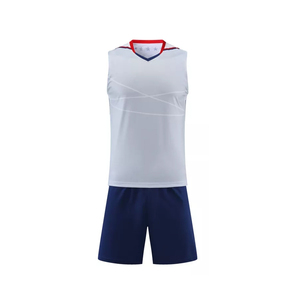Tenues de volley-ball personnalisées de haute qualité, imprimées, nouveau design, unisexes, avec logo personnalisé, 100 % polyester. - Product Image 2