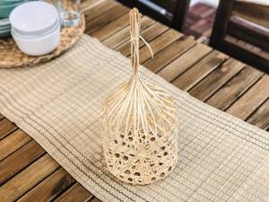 Cesta de Regalo de Bambú Hecha a Mano, Cesta de Almacenamiento de Bambú Natural de Vietnam para Regalos de Boda, Navidad, Decoración, Proveedor Mayorista - Product Image 2
