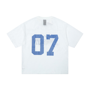 เสื้อเจอร์ซีย์ตาข่ายทรงบ็อกซี่แบบสั่งทำพิเศษ คุณภาพสูง เสื้อเจอร์ซีย์ฟุตบอลแบบครอปตาข่ายสีดำเรียบแบบสั่งทำ เสื้อเจอร์ซีย์ตาข่ายคุณภาพพรีเมียม - Product Image 4
