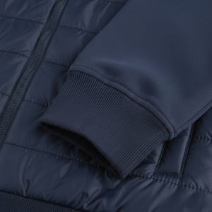 Chaqueta Bomber Acolchada para Hombre con Logotipo Personalizado, Corte Ajustado, Resistente al Viento, Chaqueta Deportiva Informal Acolchada - Product Image 4