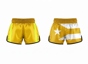 Vêtements de sport pour arts martiaux, shorts de Muay Thai, shorts de combat MMA, shorts de kickboxing, entraînement, impression par sublimation personnalisée, tissu polyester - Product Image 3