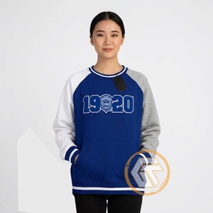 เสื้อสเวตเชิ้ตผ้าฝ้ายฟลีซปักลายระบายอากาศได้ดีสำหรับสตรีชมรม Zeta Phi Beta ของ GREEK TREASURES แบบสั่งทำขายส่ง - Product Image 1