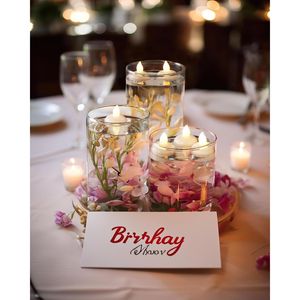 200 Hours Warm White LED Flickering <b>Tealight</b> Candles 24 Pack Flameless Floating Candles Bulk for Decor Wedding & Party Cen - Product Image 2