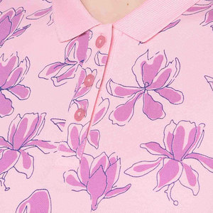 เสื้อโปโลพิมพ์ลายซับลิเมชั่นระบายอากาศได้ดี แห้งเร็ว ผลิตตามสั่งพร้อมโลโก้ ขายส่ง เสื้อโปโลซับลิเมชั่นสำหรับผู้หญิง ผ้าโพลีเอสเตอร์ 100% - Product Image 6