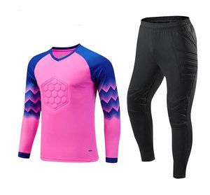 Adults Unisex Football Goalkeeper Uniform <b>Soccer</b> Jersey Sleeveless Breathable Moisture-Wicking UV Protection 100% Polyester - Product Image 6