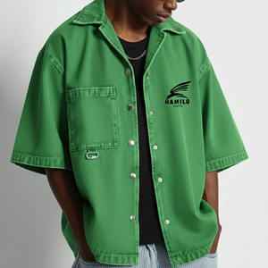 Camisas de Mezclilla de Manga Larga para Hombre de Alta Calidad, Diseño Moderno, Corte Regular - Product Image 2