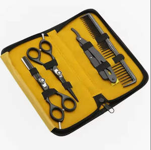 Kit Profesional de Peluquería de Acero Inoxidable con Peine Afilado, Tijeras, Cuchilla de Entresacar y Set de Herramientas de Belleza - Product Image 5