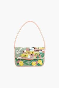 Sac à bandoulière chic décontracté brodé de perles, sac de mode artisanal brodé de perles, sac à bandoulière traditionnel brodé de perles - Product Image 2