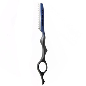 Navaja de Afeitar Desechable de Acero Inoxidable con Mango de Madera para Barbería, Afeitado Profesional de Cara y Cuerpo para Hombres - Product Image 6