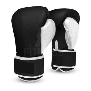 Leather Boxing Gloves with Non-Slip Adjustable Wrist <b>Strap</b> Hook-and-Loop Closure for Adult Training Sparring MMA/Kickboxing - Product Image 3
