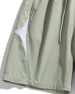 Men's Solid Board Shorts Polyester/Cotton Digital Printed Breathable Quick Dry Elastic Waist Casual Swim Trunks Mid Rise - Product Image 6