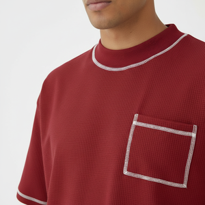Conjunto de 2 Piezas para Hombre, Nuevo, Verano, Estampado, Camiseta de Manga Corta Transpirable de Poliéster y Algodón, Ropa Casual para Fin de Semana - Product Image 2