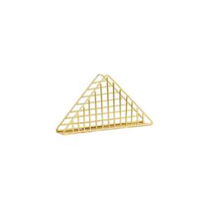 Porte-serviettes en feuille de métal doré, support vertical de luxe pour papier absorbant, ornement de table décoratif pour la maison, le restaurant, les banquets de mariage - Product Image 5