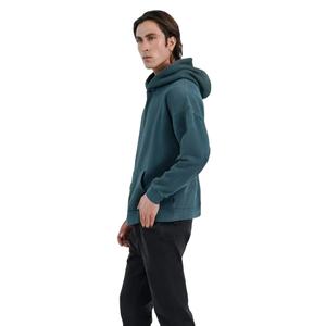 เสื้อฮู้ดแบบสวมหัวผ้าคอตตอนฟลีซสำหรับผู้ชายไซส์ใหญ่พิเศษมีกระเป๋าดีไซน์แบบกำหนดเองสำหรับฤดูหนาว - Product Image 1