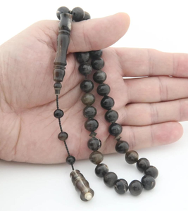 ลูกประคำทำมือจากเขาควายคุณภาพสูงสุด หรูหรา สำหรับชาวมุสลิม ใช้สำหรับสวดมนต์ในวันอีด พร้อมขนาดที่ปรับแต่งได้ ในราคาที่เข้าถึงได้ - Product Image 6