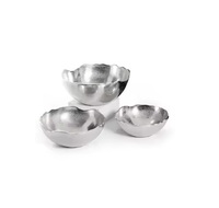 Ensemble de 2 bols et 2 cuillères plaqués or, écologiques, durables et luxueux, pour mariages indiens, fêtes, ou cadeaux de pendaison de crémaillère - Vente en gros