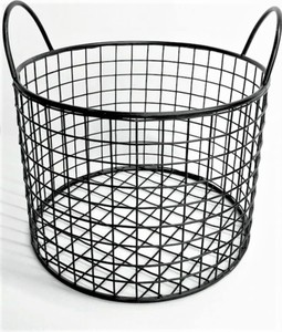 Wholesale VISHAL HANDICRAFT Home Modern Eco-Friendly Multifunction Handmade Metal <b>Wire</b> <b>Storage</b> <b>Baskets</b> Customized Shape - Product Image 1