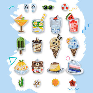 Parches bordados 3D personalizados con apliques de flores de diamantes de imitación, diseño termoadhesivo o para coser, insignias para ropa, sombreros, bolsos, decoración de moda. - Product Image 6