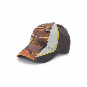 Unisex Baseball Cap 6-Panel Distressed Ripped Design Street Style Casual <b>Hat</b> Spring <b>Summer</b> Fitted Fit - Product Image 4