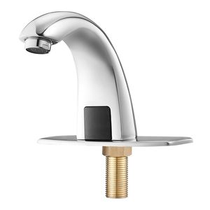 Rubinetto Bagno Senza Contatto con Sensore di Movimento e Copertura Foro, a Batteria, Regolabile per Bagni Moderni - Product Image 1
